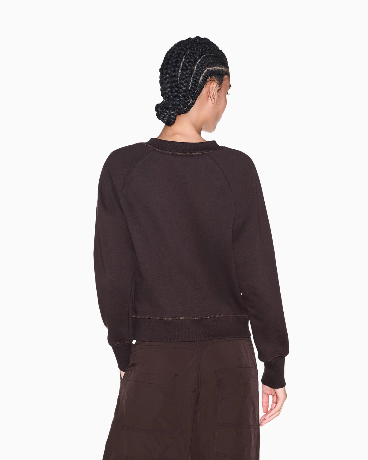 sweatshirt in cotton French terry