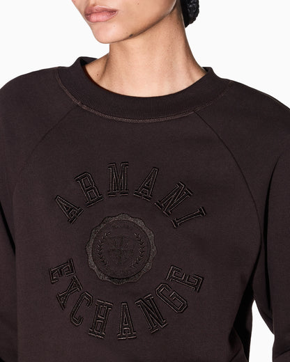 sweatshirt in cotton French terry