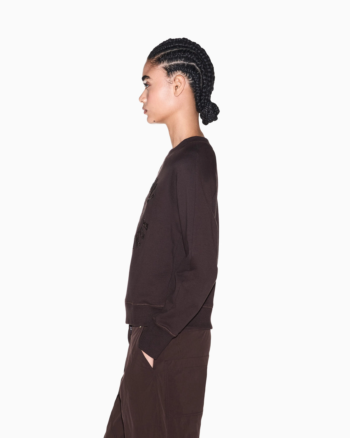 sweatshirt in cotton French terry