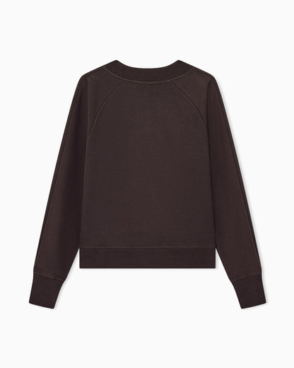 sweatshirt in cotton French terry
