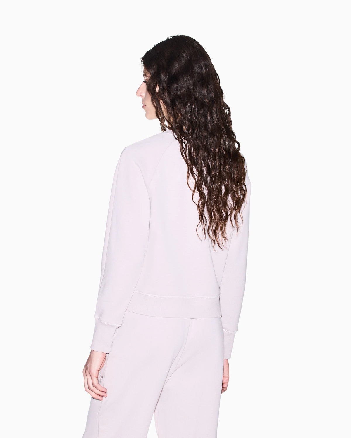 sweatshirt in cotton French terry