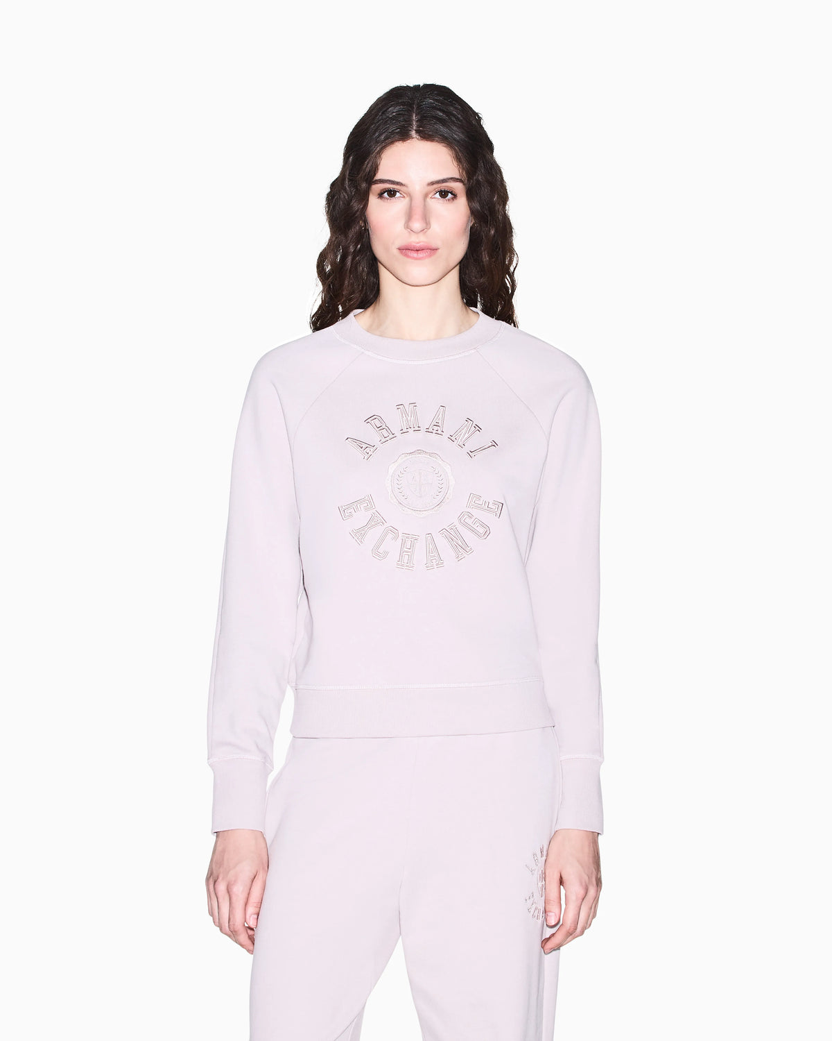 sweatshirt in cotton French terry