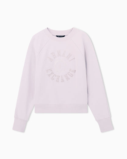 sweatshirt in cotton French terry