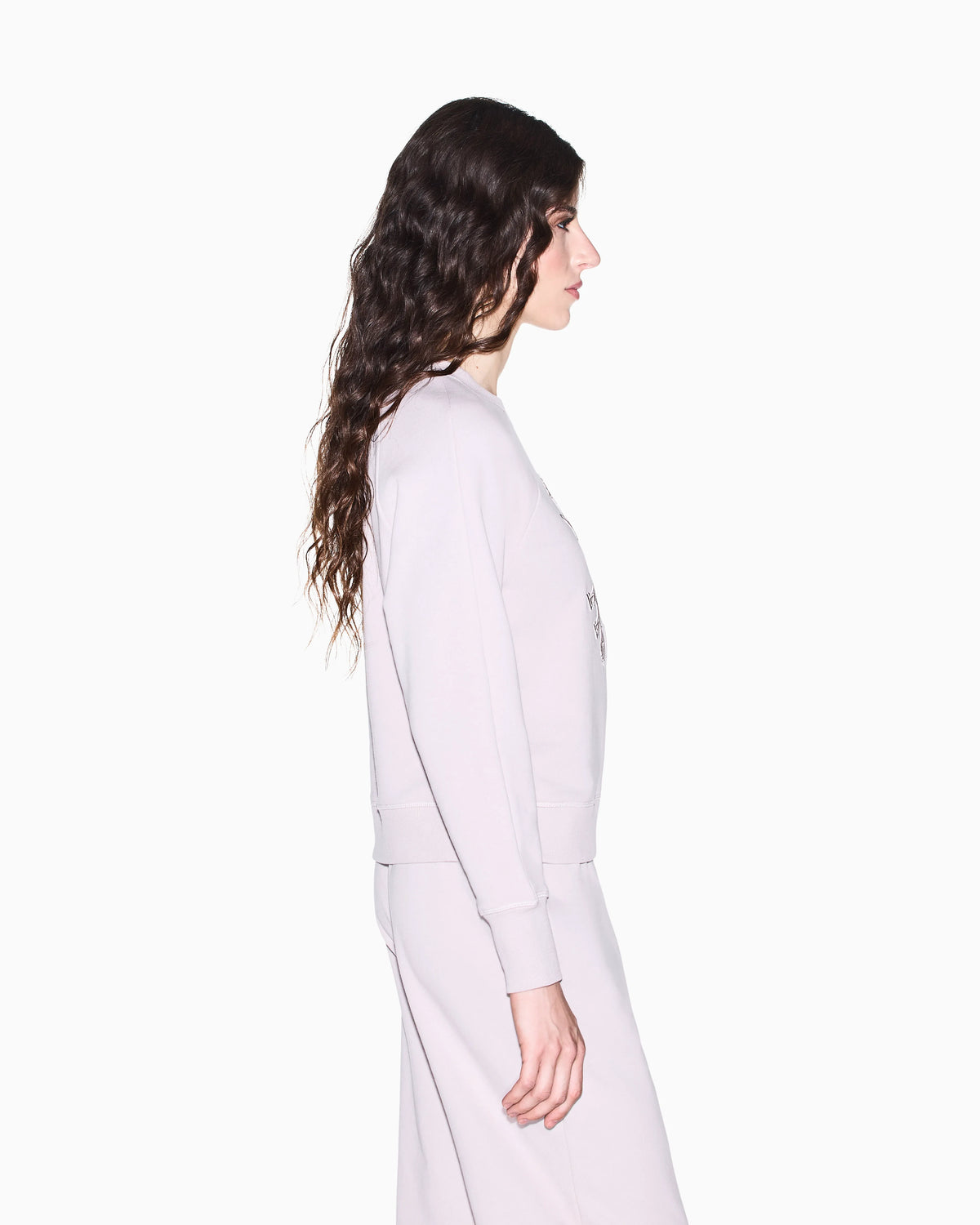 sweatshirt in cotton French terry
