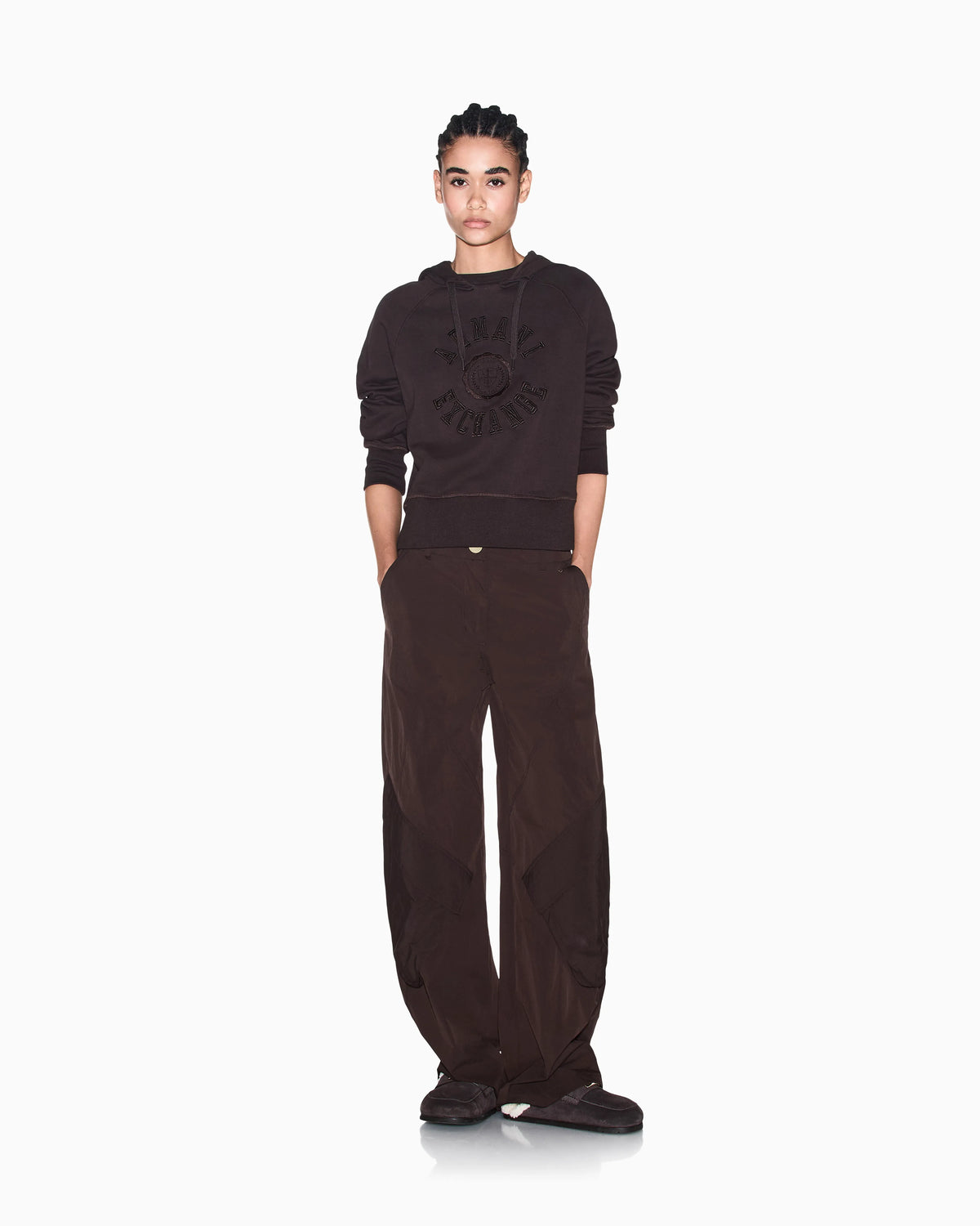 sweatshirt in cotton French terry