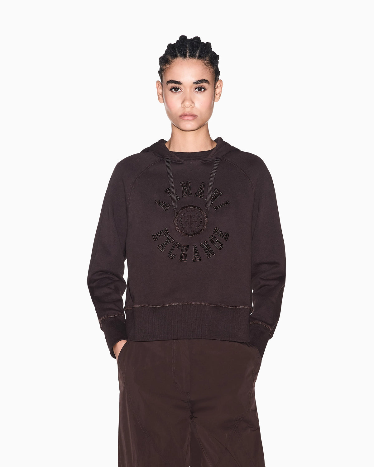 sweatshirt in cotton French terry