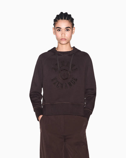 sweatshirt in cotton French terry