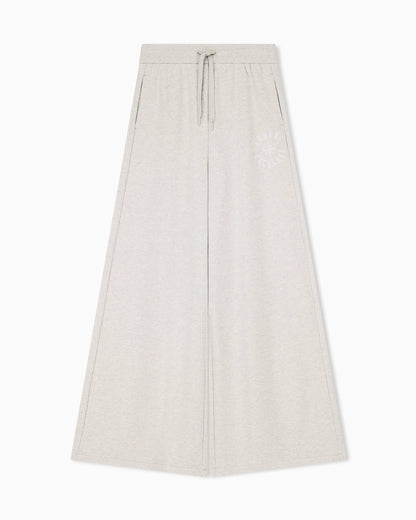 relaxed trouser in cotton French terry