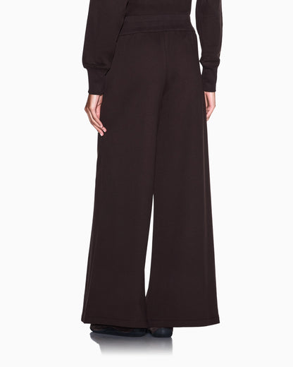 relaxed trouser in cotton French terry