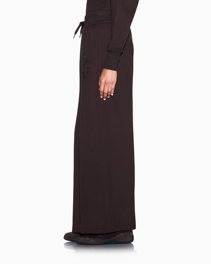 relaxed trouser in cotton French terry