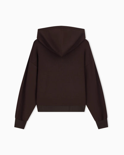 sweatshirt in stretch viscose scuba