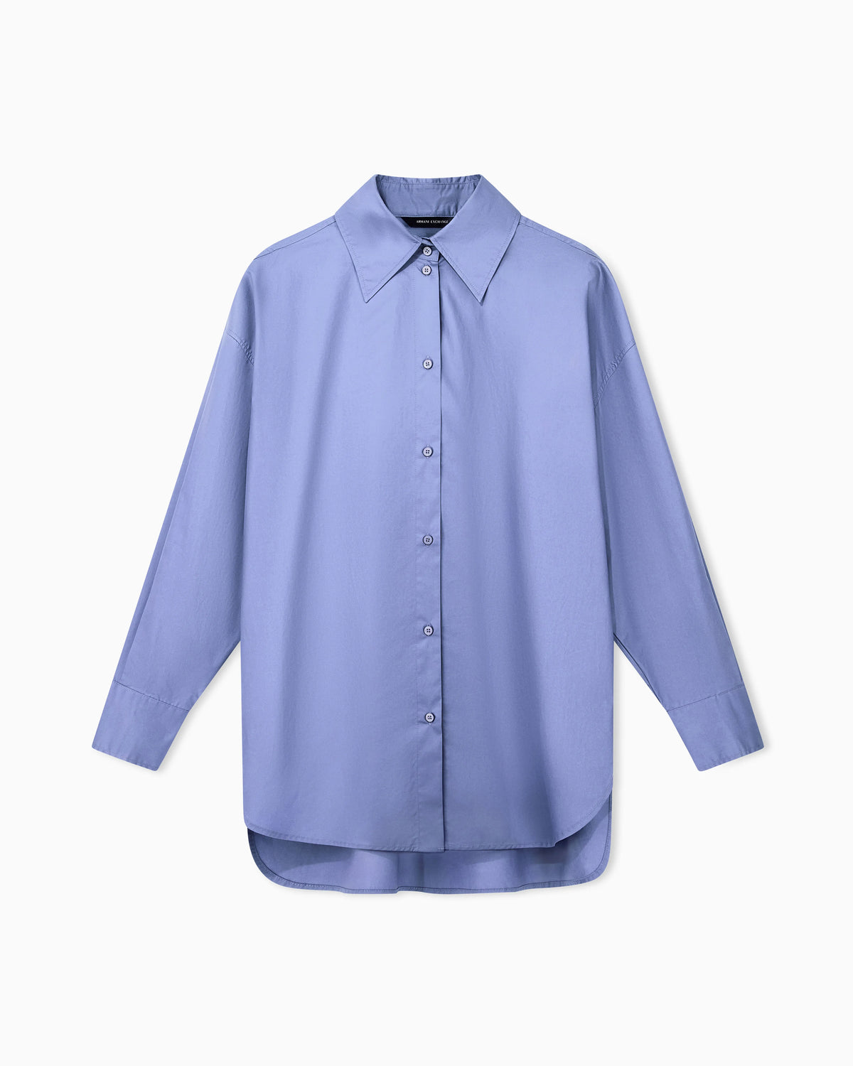 oversized fit shirt in organic cotton poplin