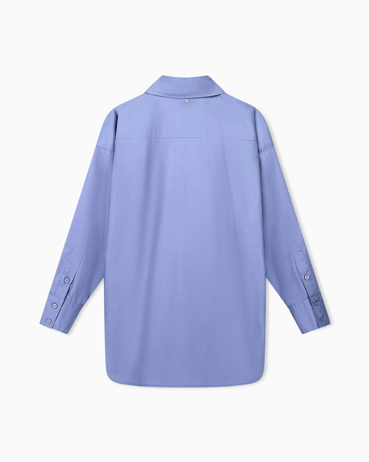 oversized fit shirt in organic cotton poplin