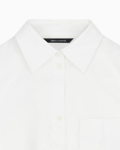 regular fit shirt in cotton jacquard