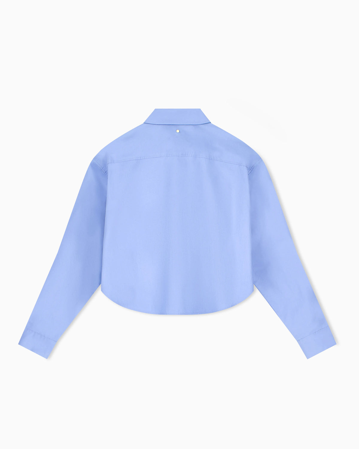 regular fit shirt in organic cotton popeline