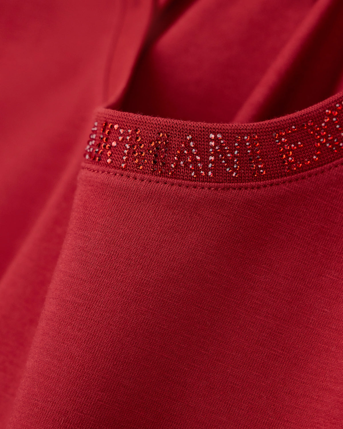 slim fit t-shirt in organic cotton stretch jersey