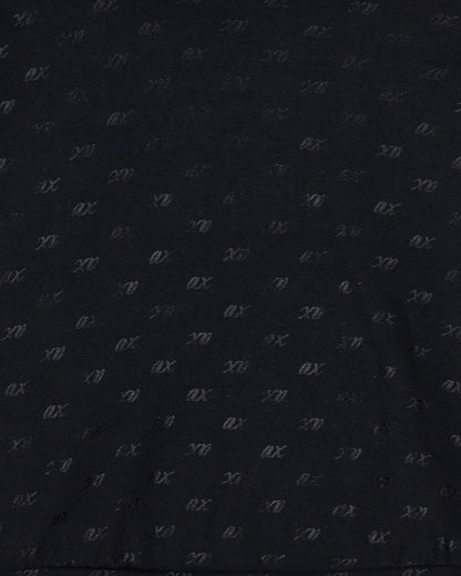 sweatshirt in organic cotton with allover print