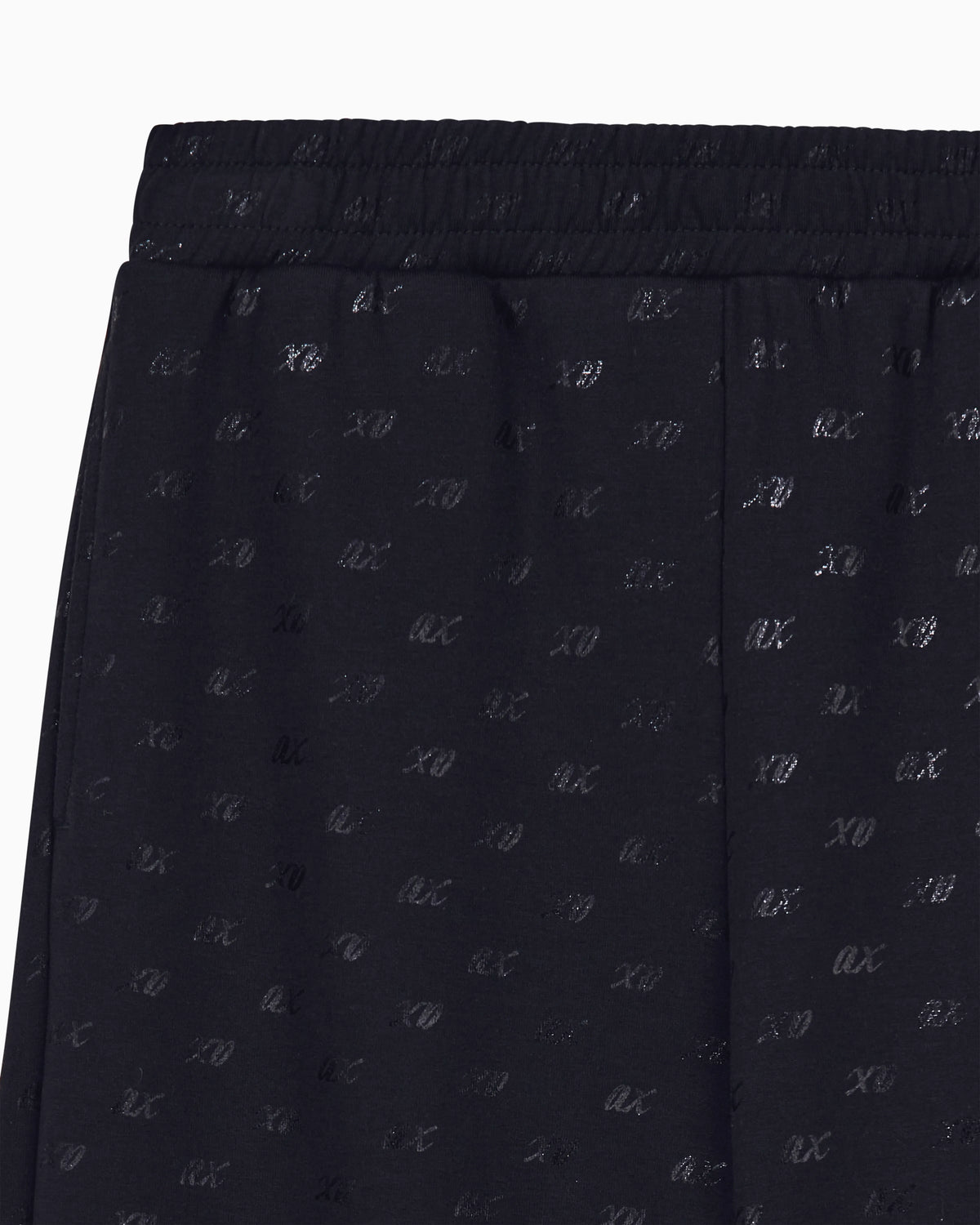 regular fit trousers in organic cotton with allover print