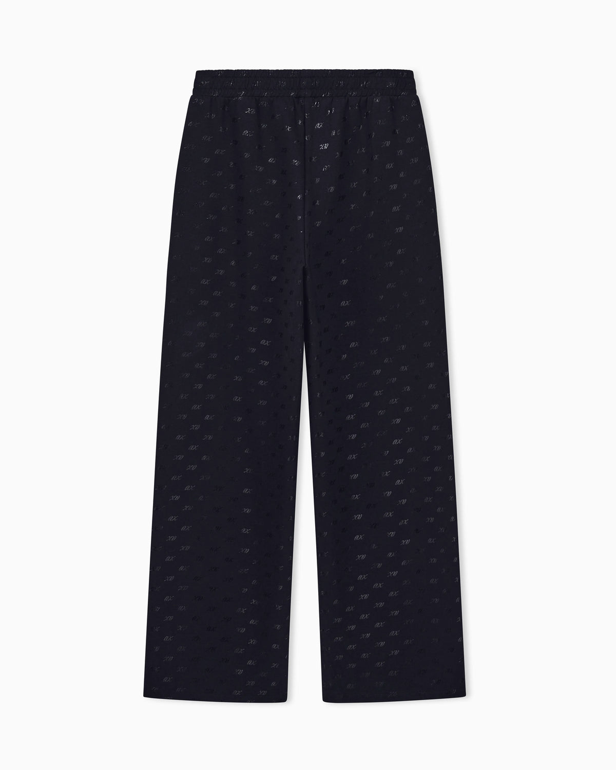 regular fit trousers in organic cotton with allover print