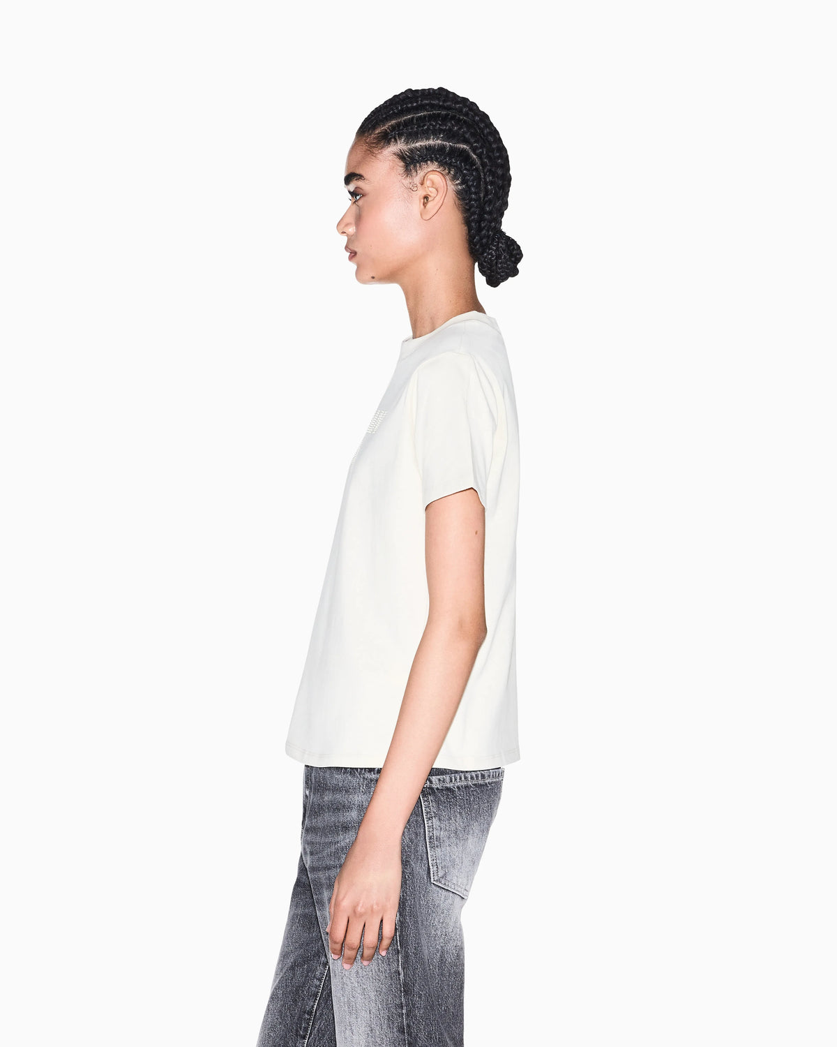 regular t-shirt in organic cotton heavy jersey