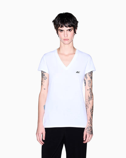slim fit t-shirt in stretch cotton jersey