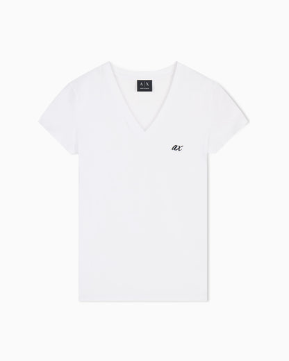 slim fit t-shirt in stretch cotton jersey