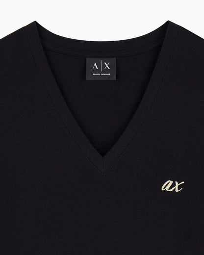 slim fit t-shirt in stretch cotton jersey