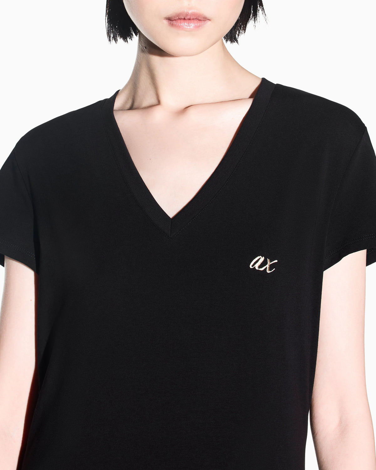 slim fit t-shirt in stretch cotton jersey