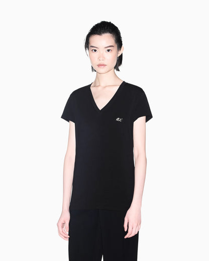 slim fit t-shirt in stretch cotton jersey