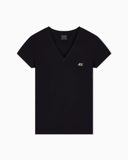 slim fit t-shirt in stretch cotton jersey