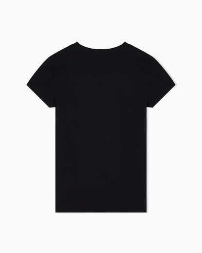 slim fit t-shirt in stretch cotton jersey