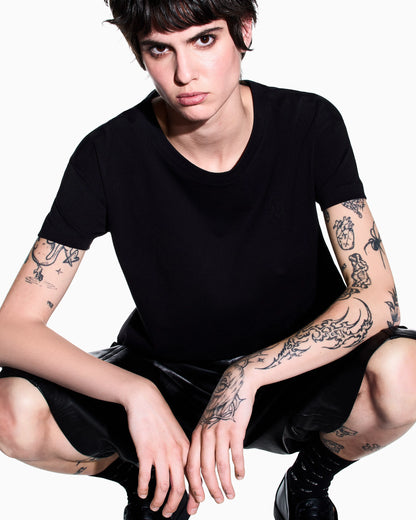 oversized fit T-shirt in cotton jersey