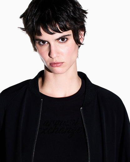 slim fit t-shirt in cotton jersey