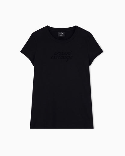 slim fit t-shirt in cotton jersey