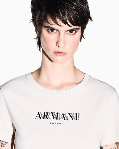 regular t-shirt in cotton jersey