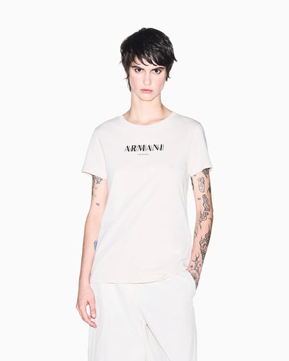 regular t-shirt in cotton jersey