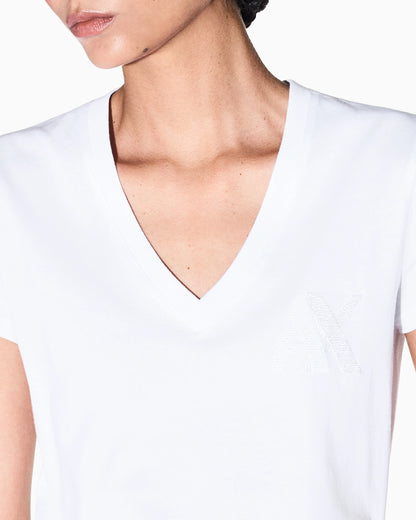 slim fit t-shirt in cotton jersey