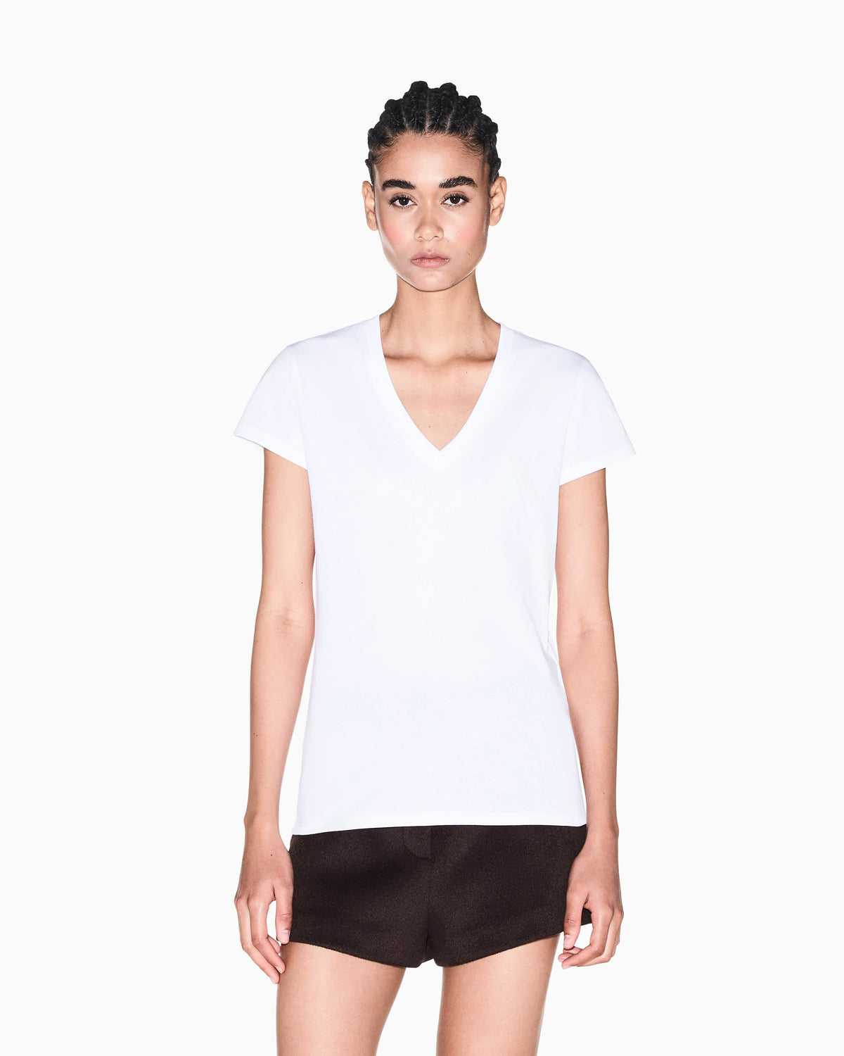slim fit t-shirt in cotton jersey