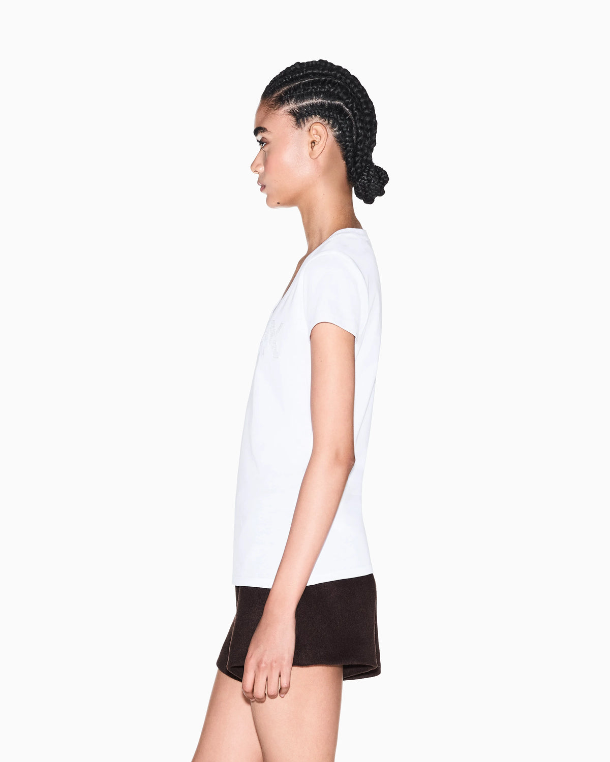 slim fit t-shirt in cotton jersey