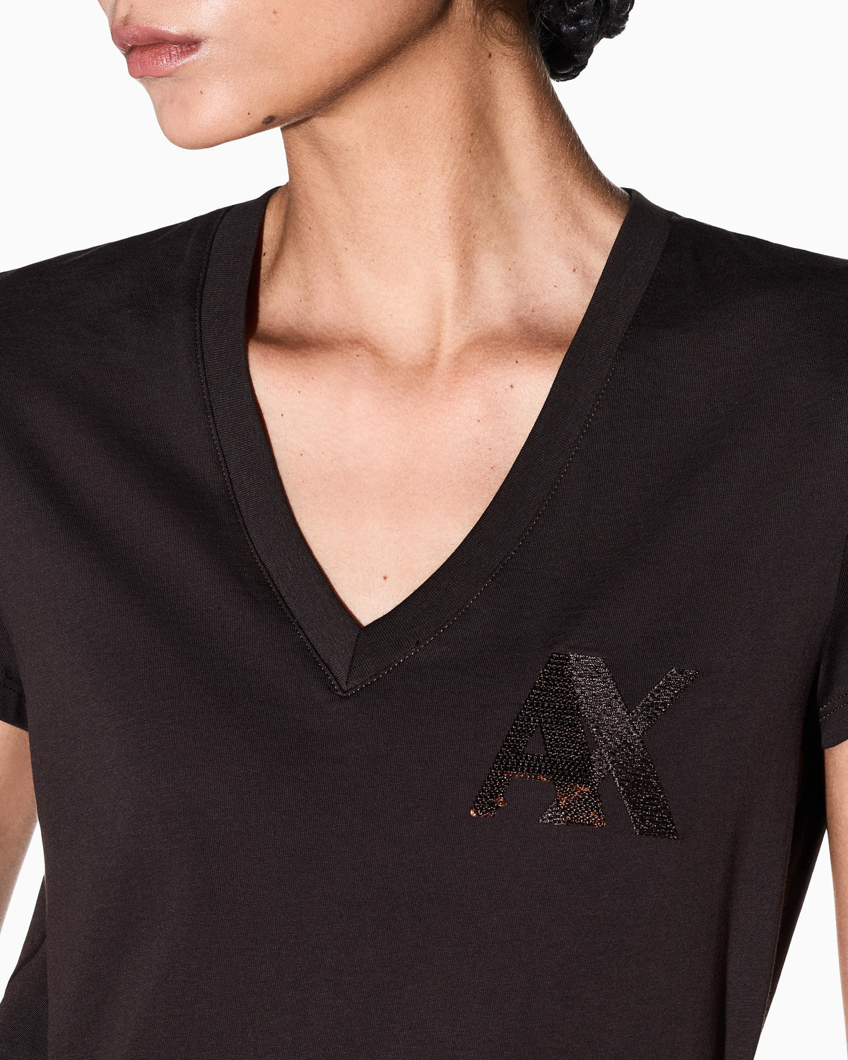 slim fit t-shirt in cotton jersey