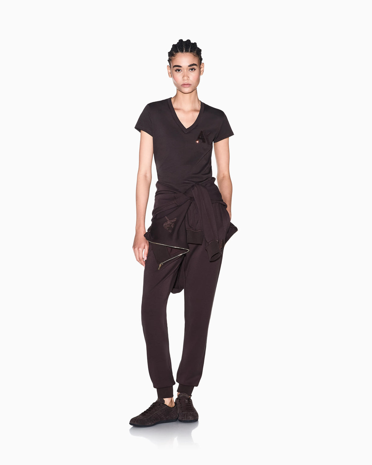 slim fit t-shirt in cotton jersey