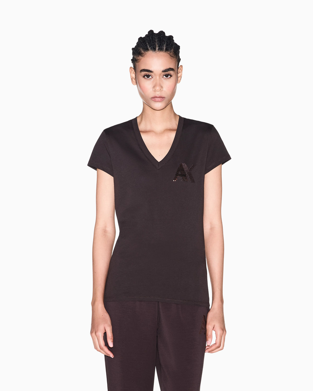 slim fit t-shirt in cotton jersey