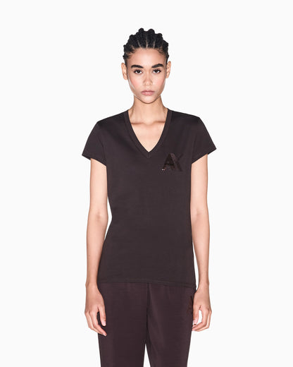 slim fit t-shirt in cotton jersey