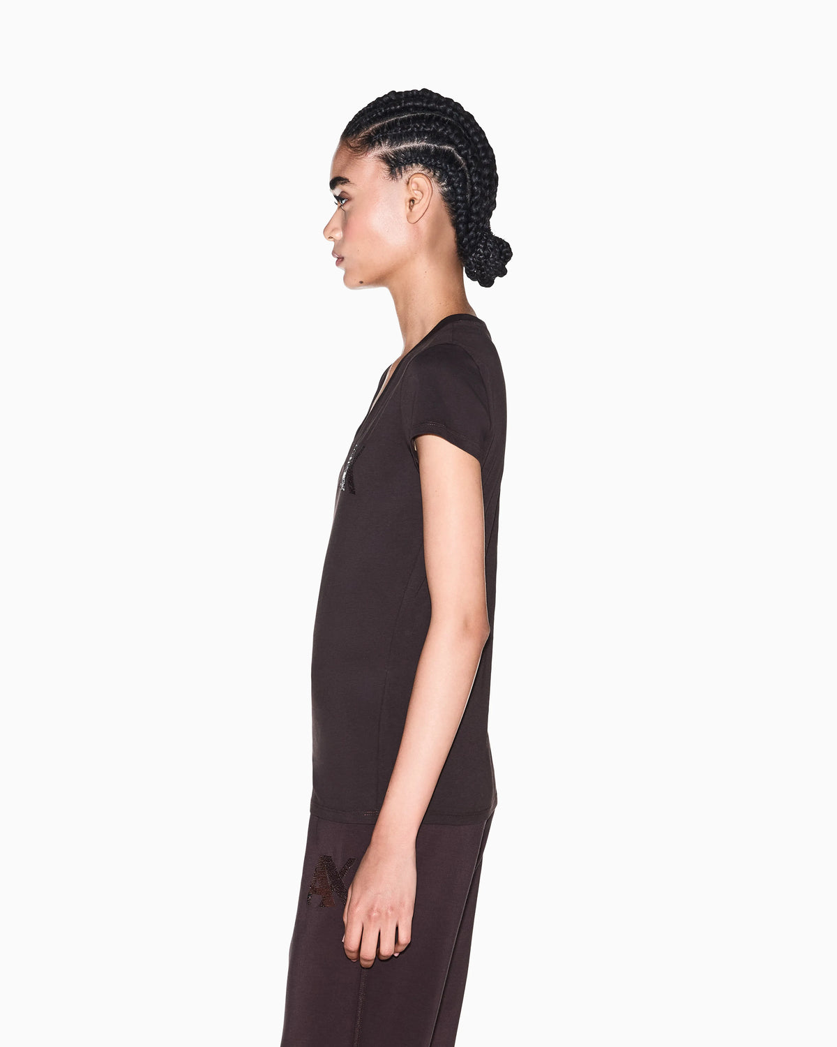 slim fit t-shirt in cotton jersey