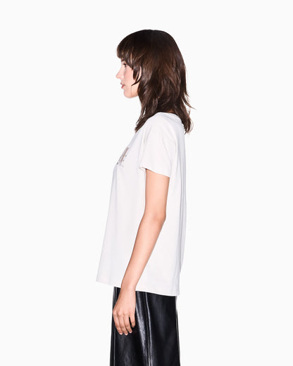 oversized t-shirt in cotton jersey