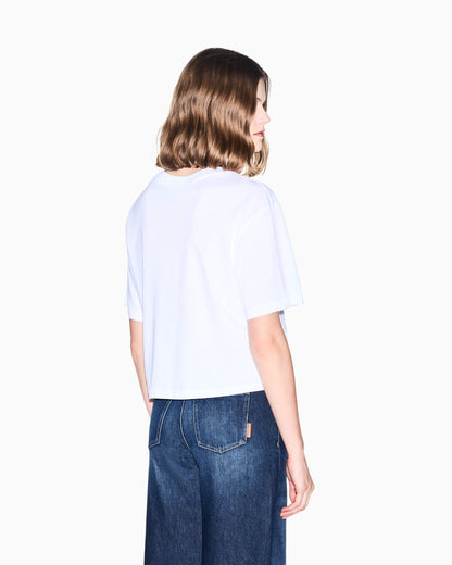regular t-shirt in cotton jersey
