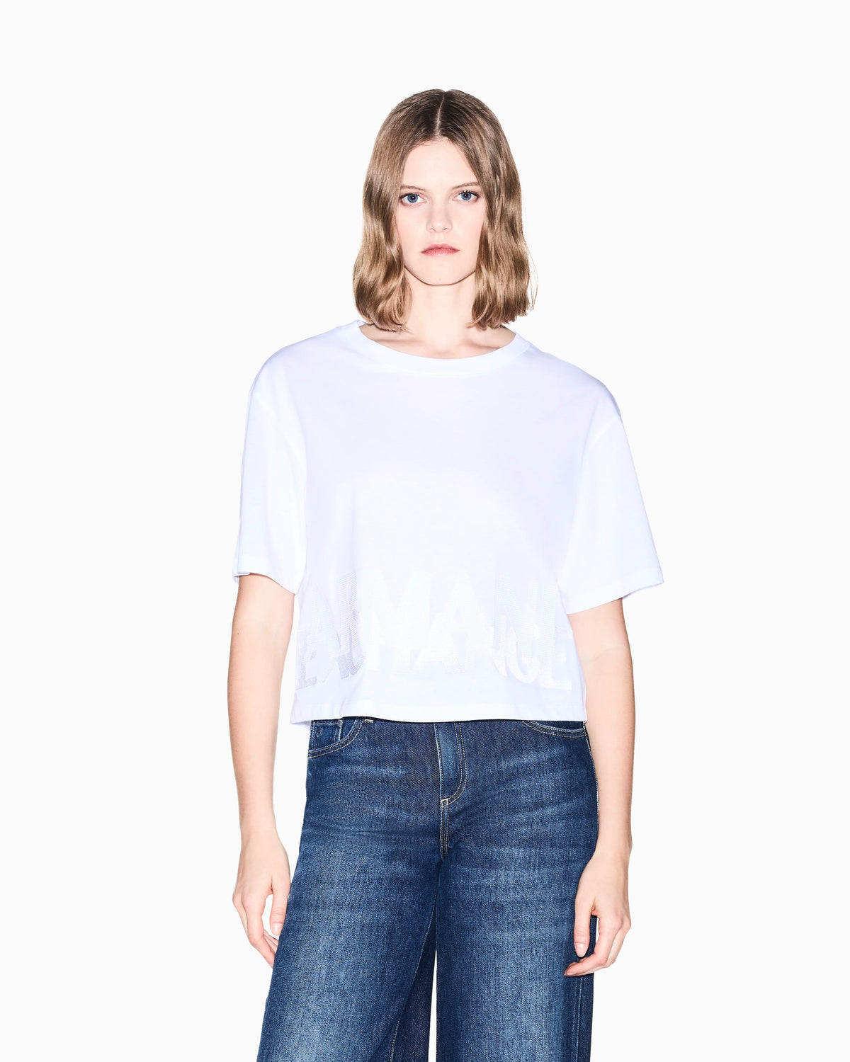 regular t-shirt in cotton jersey