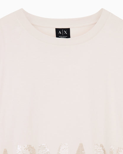 regular t-shirt in cotton jersey