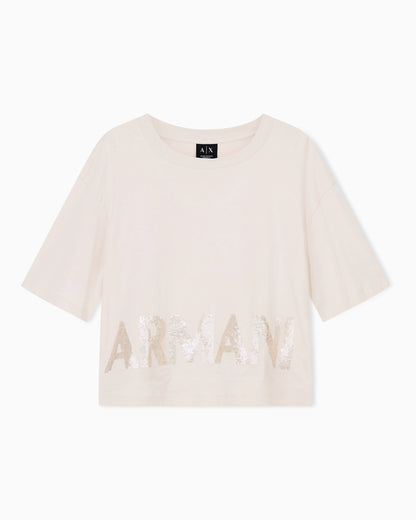 regular t-shirt in cotton jersey