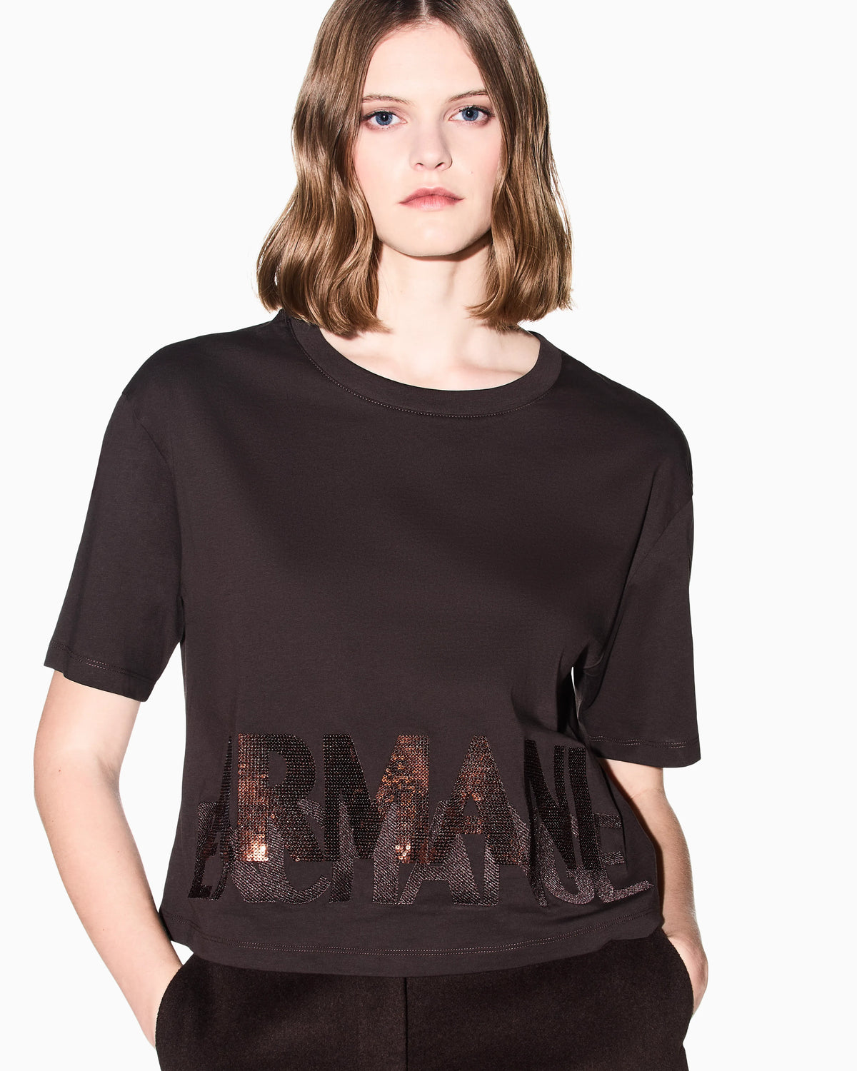 regular t-shirt in cotton jersey
